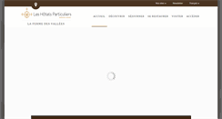 Desktop Screenshot of lafermedesvallees.com